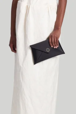 'Medallion' Envelope Clutch Satin