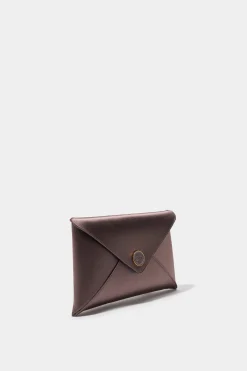 'Medallion' Envelope Clutch Satin