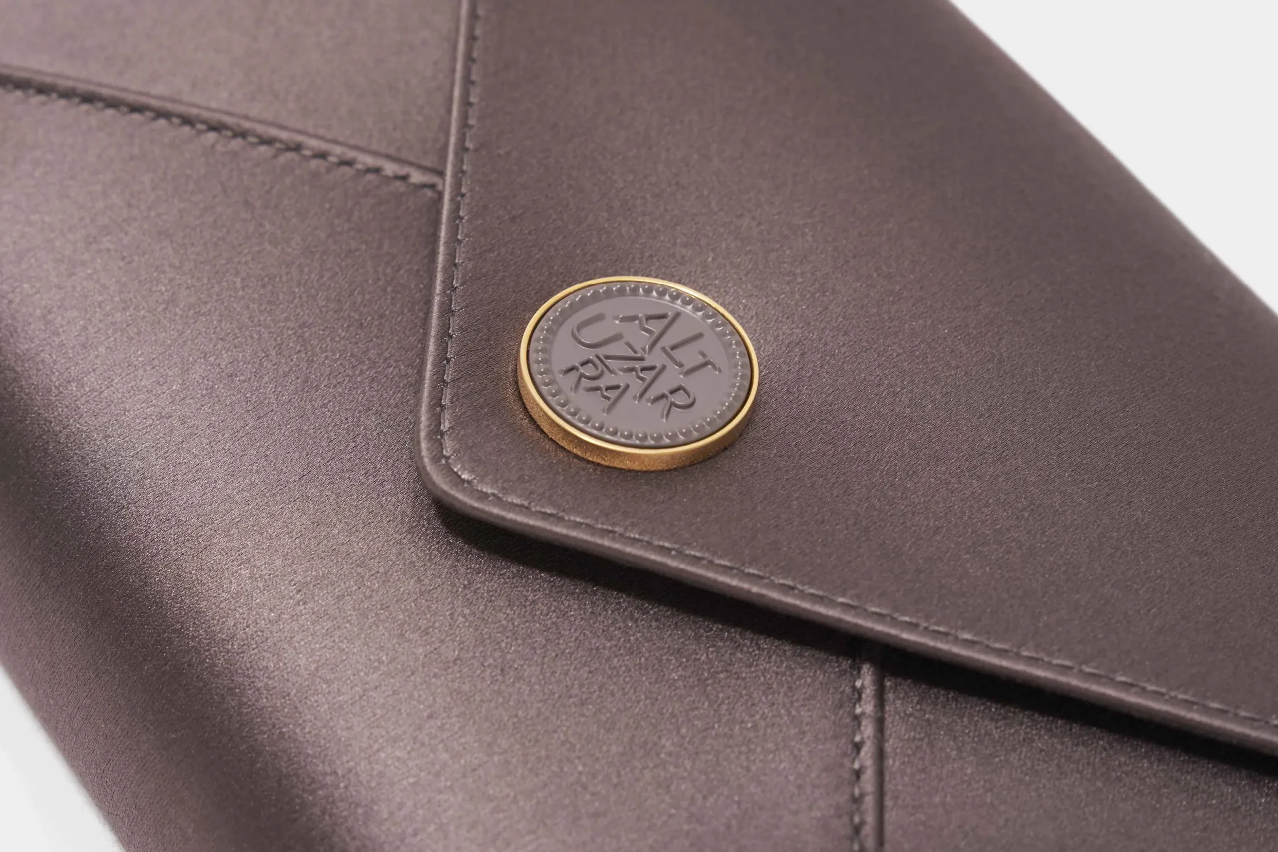 'Medallion' Envelope Clutch Satin