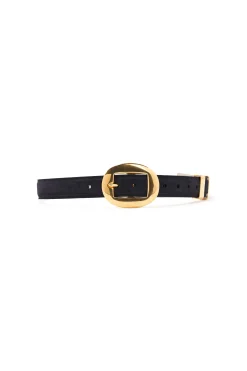'Vintage' Brass Buckle Belt
