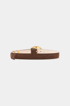 'Vintage' Brass Buckle Belt