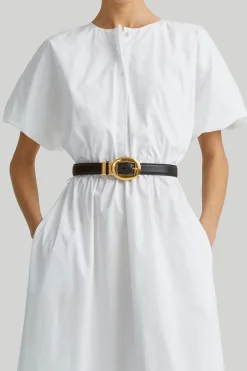 'Vintage' Brass Buckle Belt