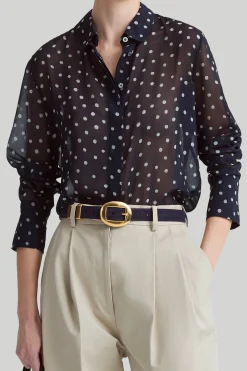 'Vintage' Brass Buckle Belt
