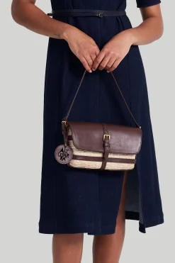 'Watermill' Shoulder Leather Flap